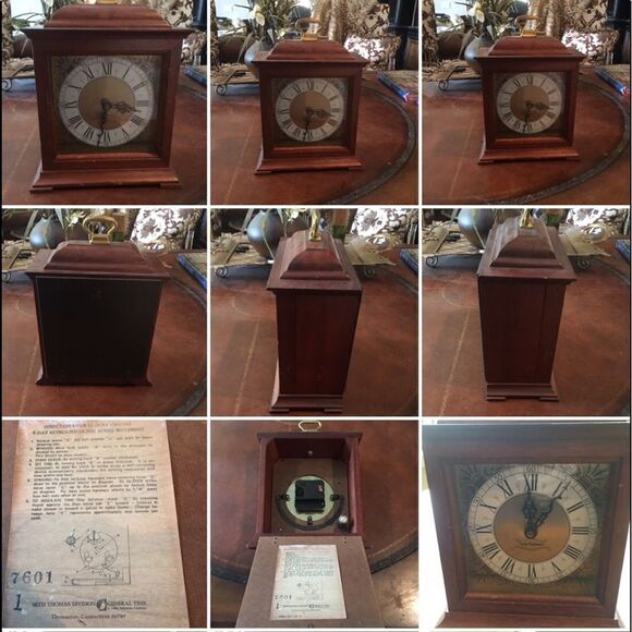 SMALL BABY Grandfather Clock - Vintage - Picture 15 of 16